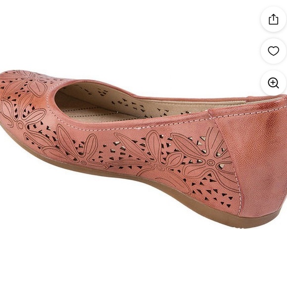 Baretraps Mariah Women's Floral Cutout Ballet Flats Sz 9.5W nwob - Picture 6 of 6